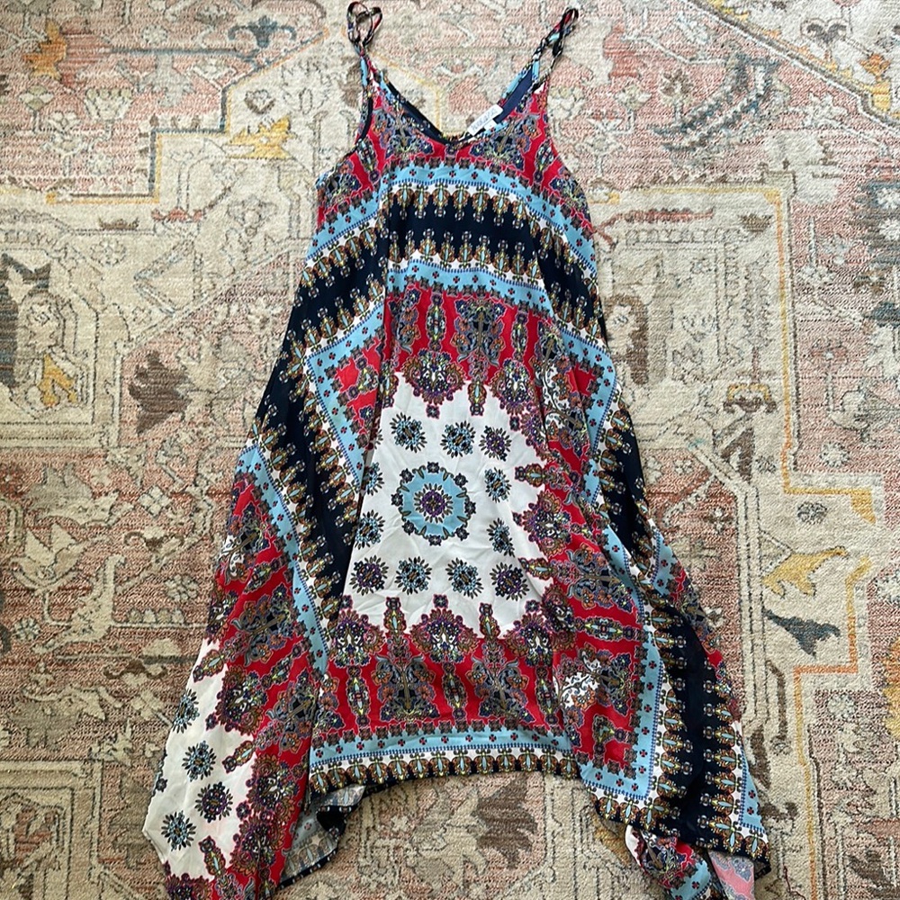 Patrons of Peace Multicolor Floral Dress
